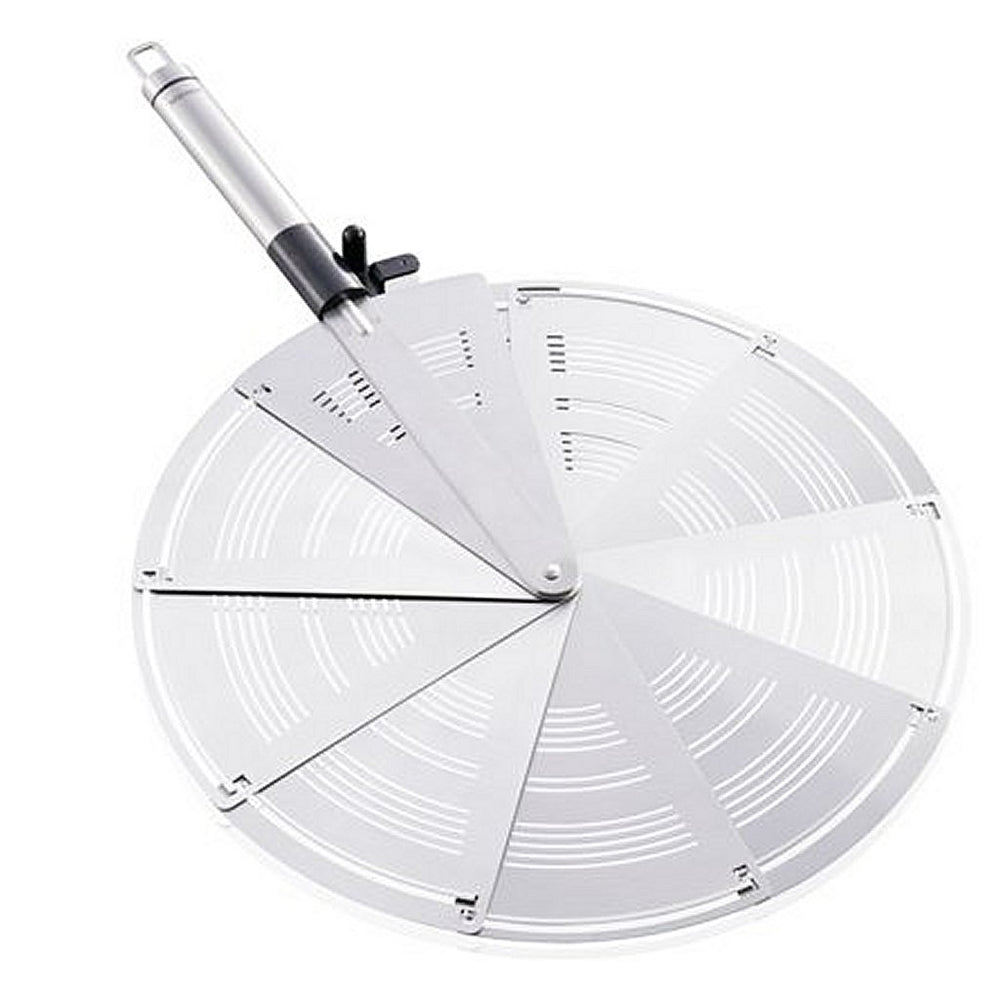 Leifheit 3090 proline anti-spat deksel 28 cm roestvrij staal