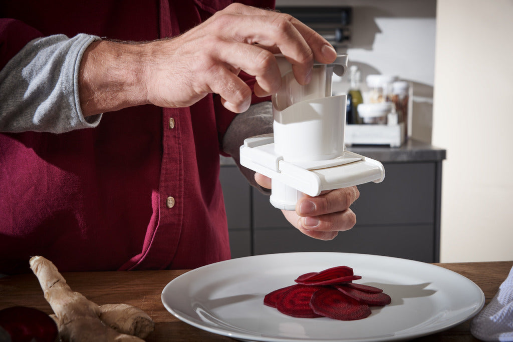 Leifheit Leifheit 3106 Groentesnijder Comfort Snijmachine Parelgrijs