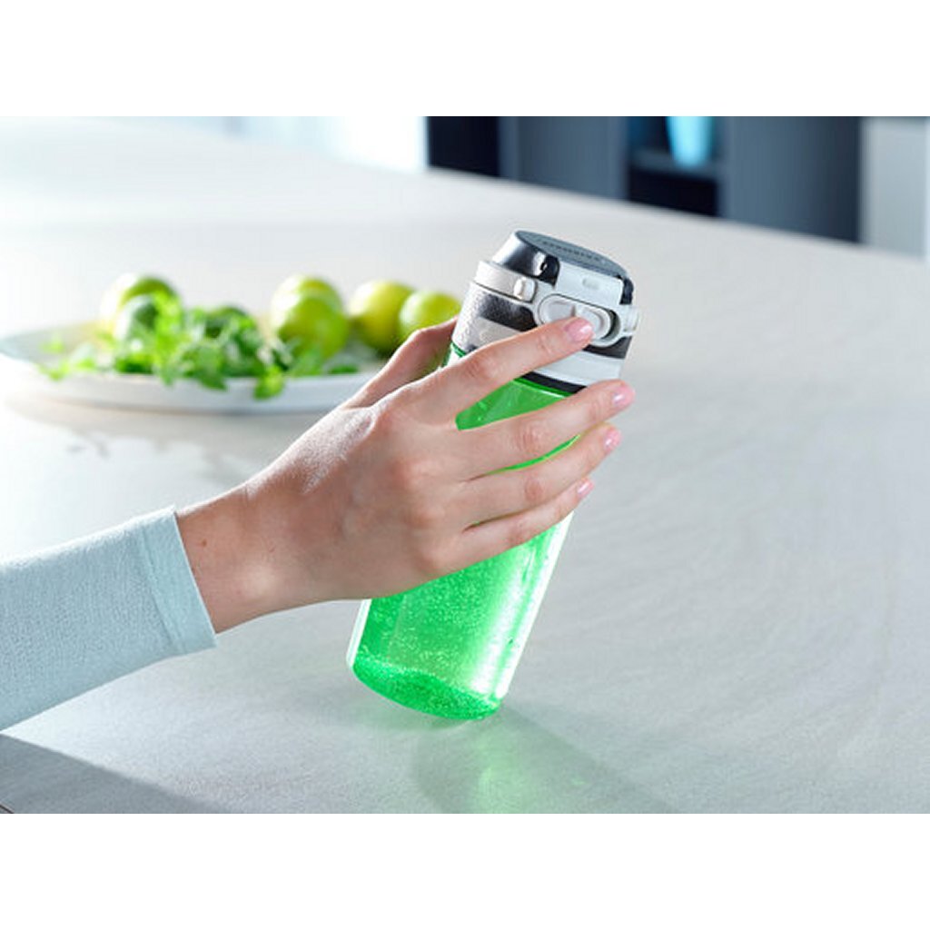 Leifheit 3267 flip tritan drinkfles 550 ml groen