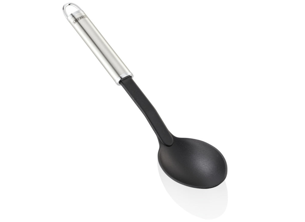 Leifheit sterling groentelepel opscheplepel nylon - rvs - zwart