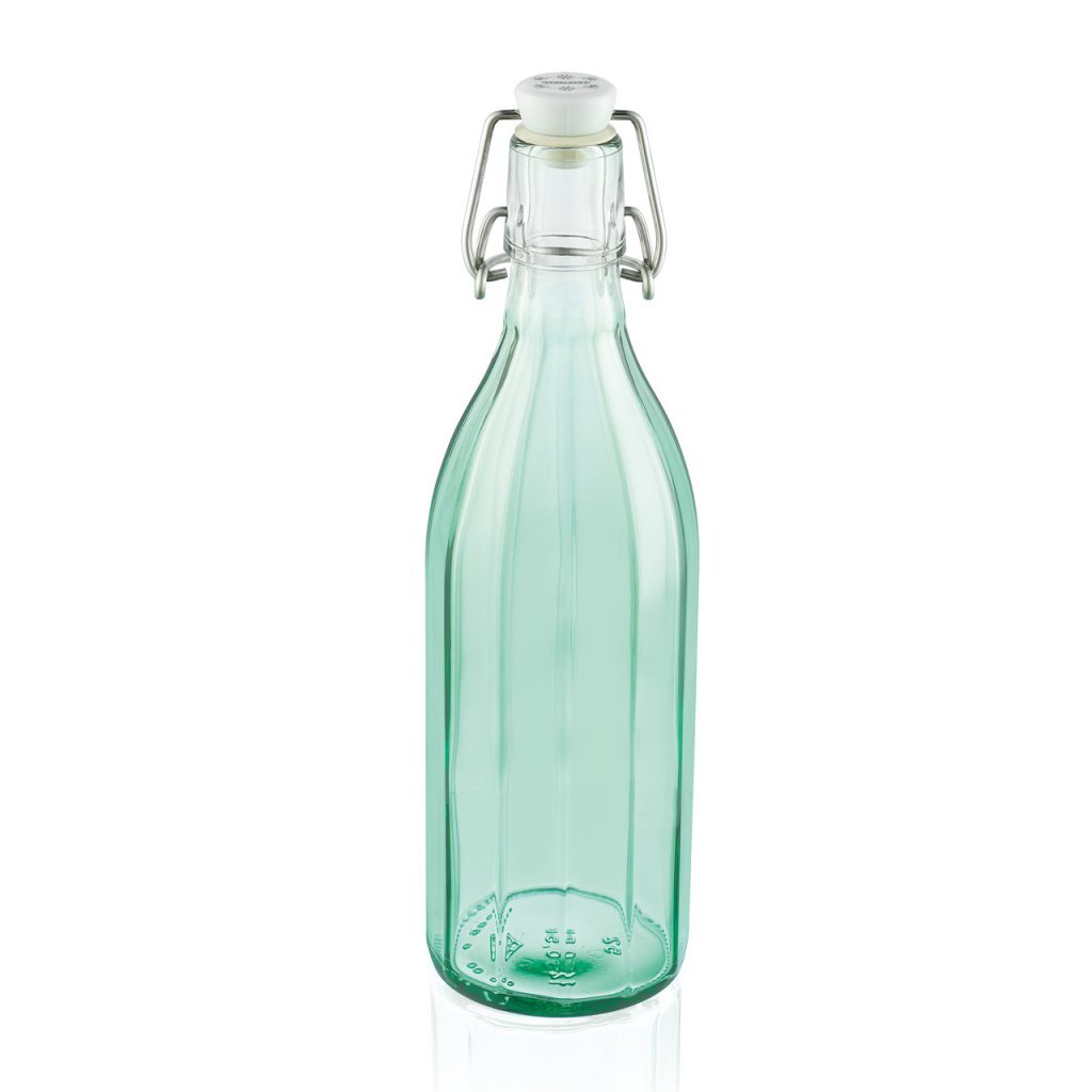 Leifheit 36322 glazen facetten 0,5l transparant groen