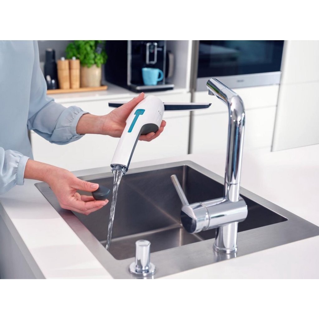 Leifheit 51035 raam- en badkamerzuiger nemo set wit