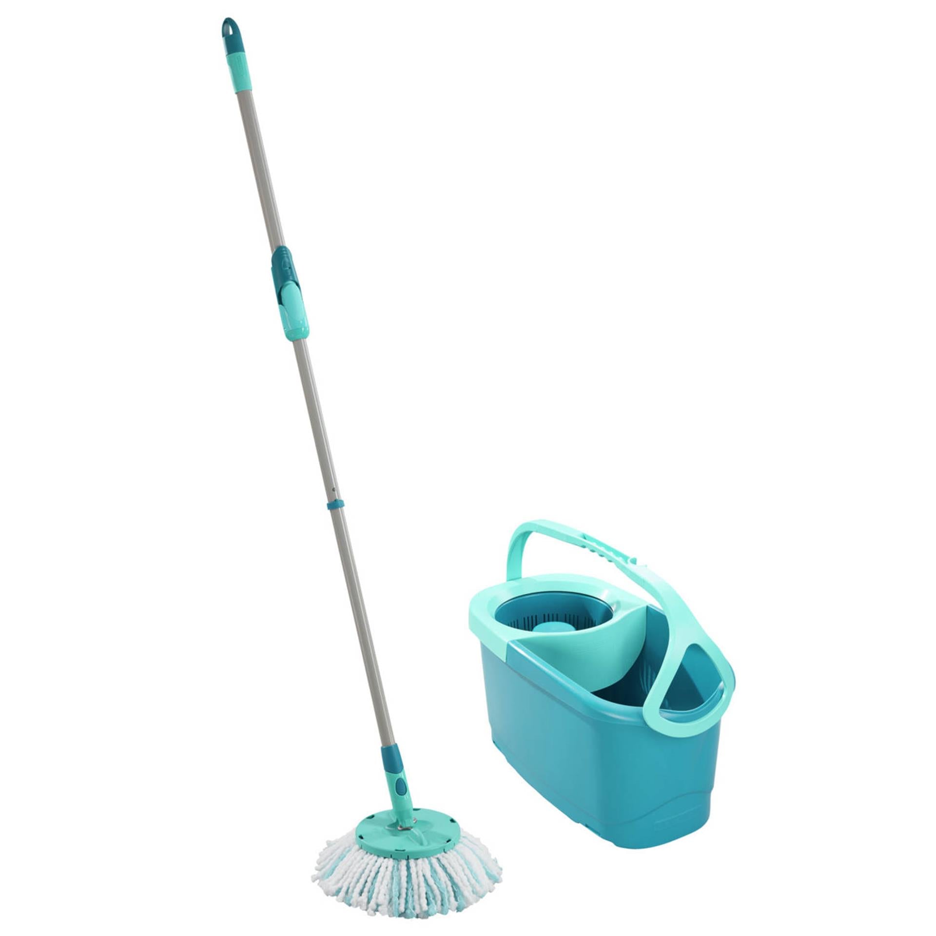 Leifheit mop set ergo blauw