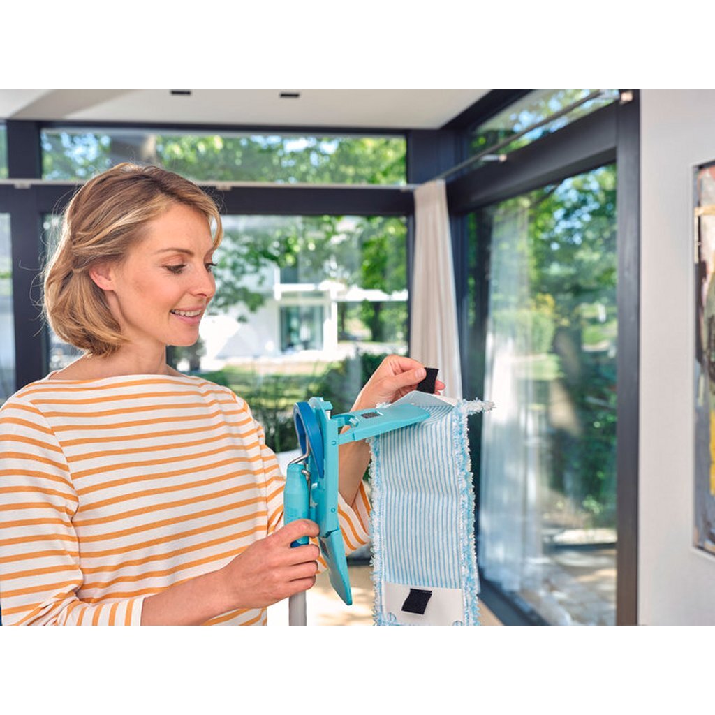 Leifheit vervangingsdoek clean twist klittenband vloerwisser m ergo - 33 cm superzacht