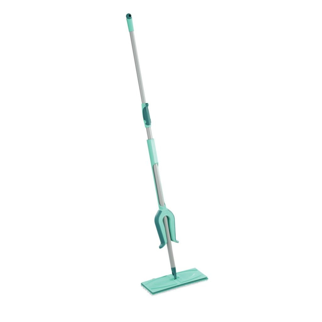 Leifheit picobello vloerwisser m micro duo met telescoopsteel - 33 cm wisbreedte - turqouise - grijs