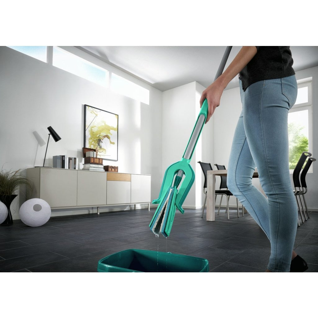 Leifheit 57029 picobello micro duo vloerwisser met telescoopstaal 33 cm