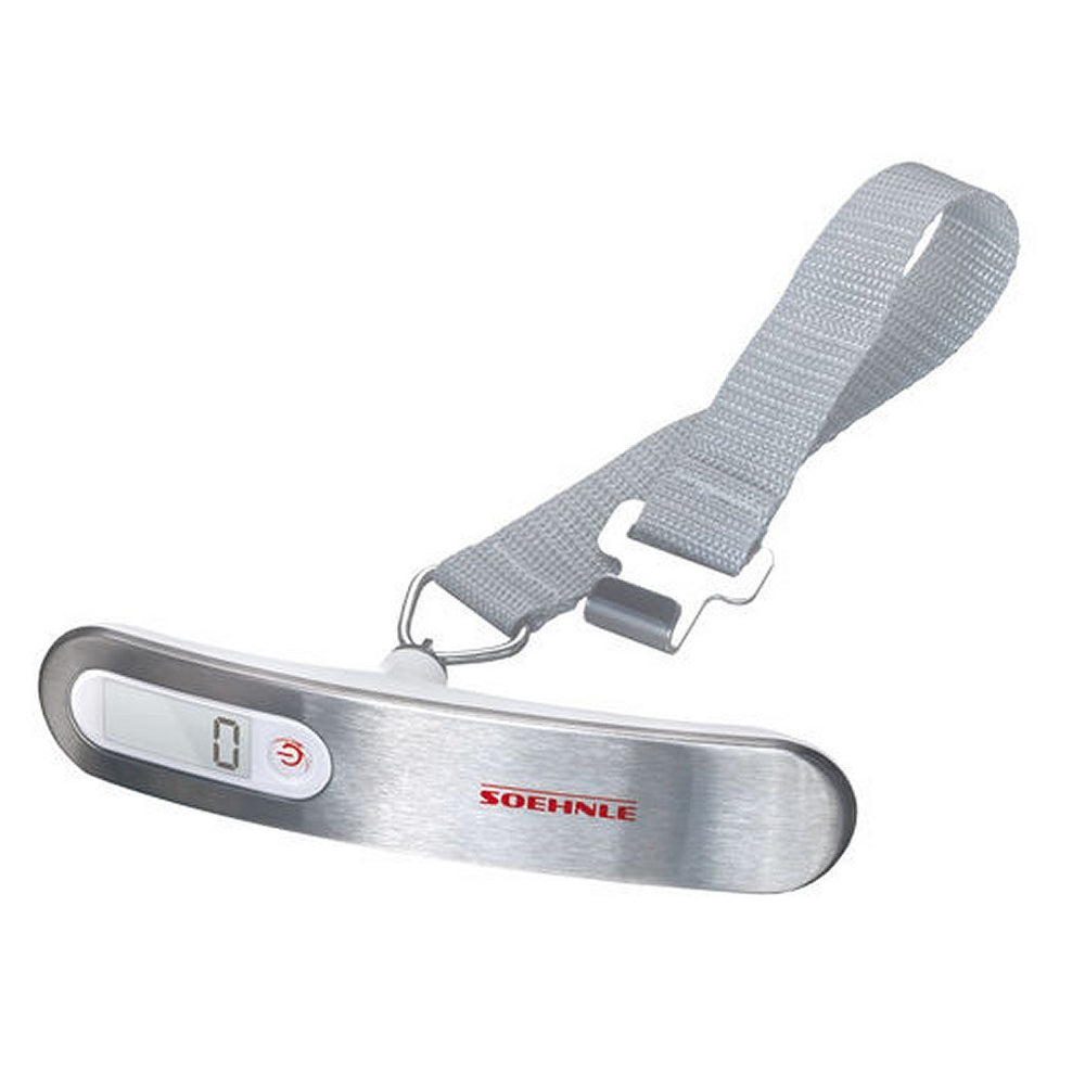 Soehnle 66172 travel digitale bagageweegschaal rvs