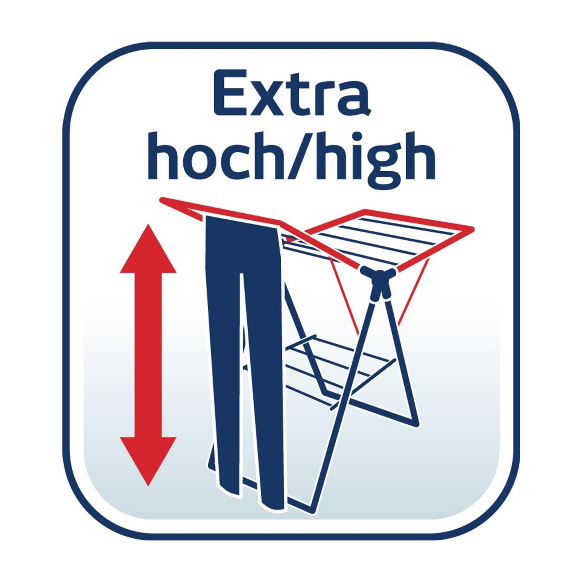 Leifheit droogrek classic 250 flex zwart