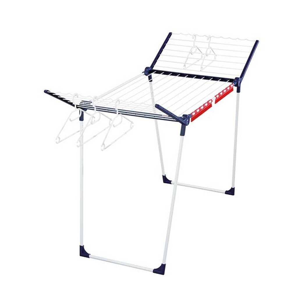 Leifheit droogrek pegasus 200 solid - 20 m drooglengte incl. houders voor klein wasgoed