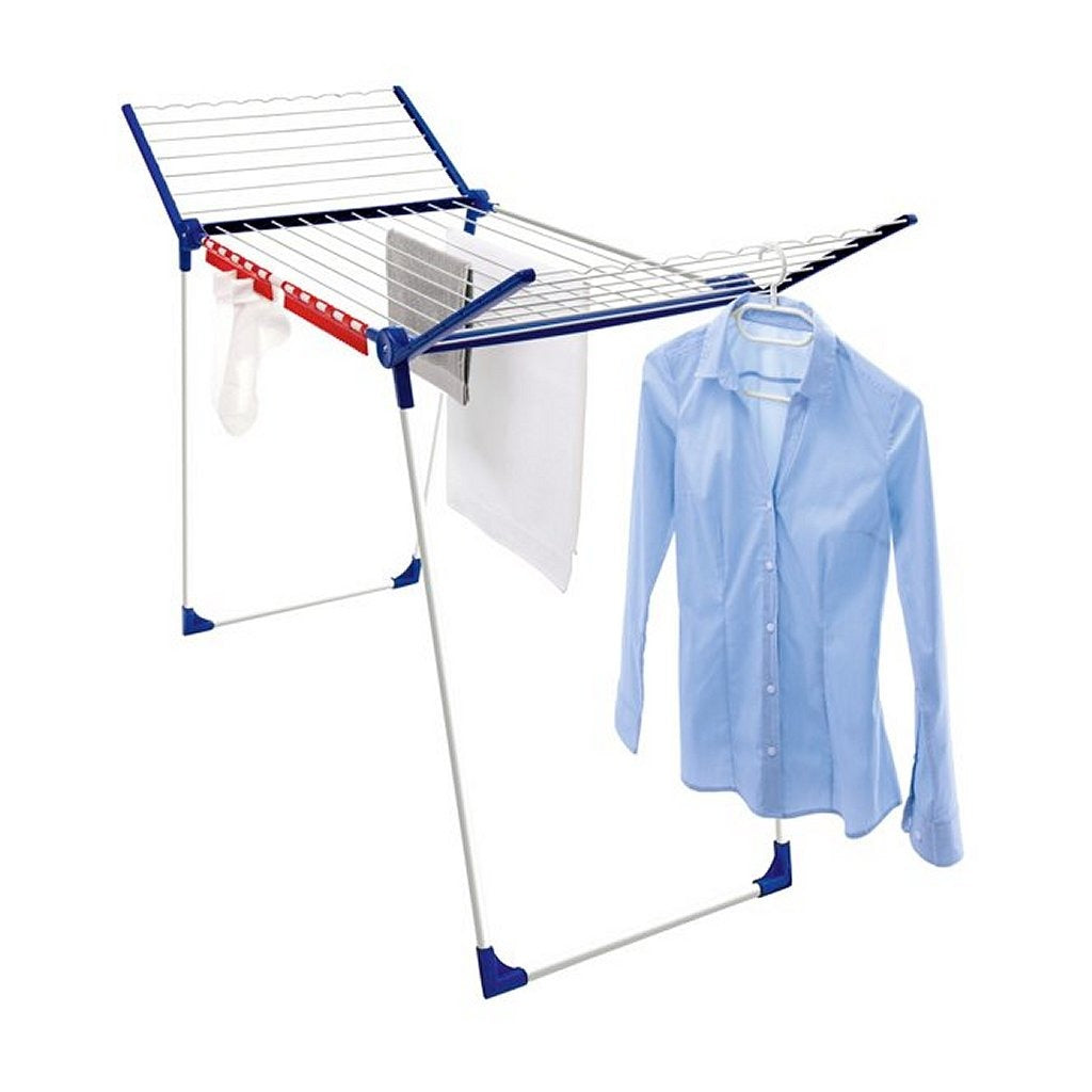 Leifheit droogrek pegasus 200 solid - 20 m drooglengte incl. houders voor klein wasgoed