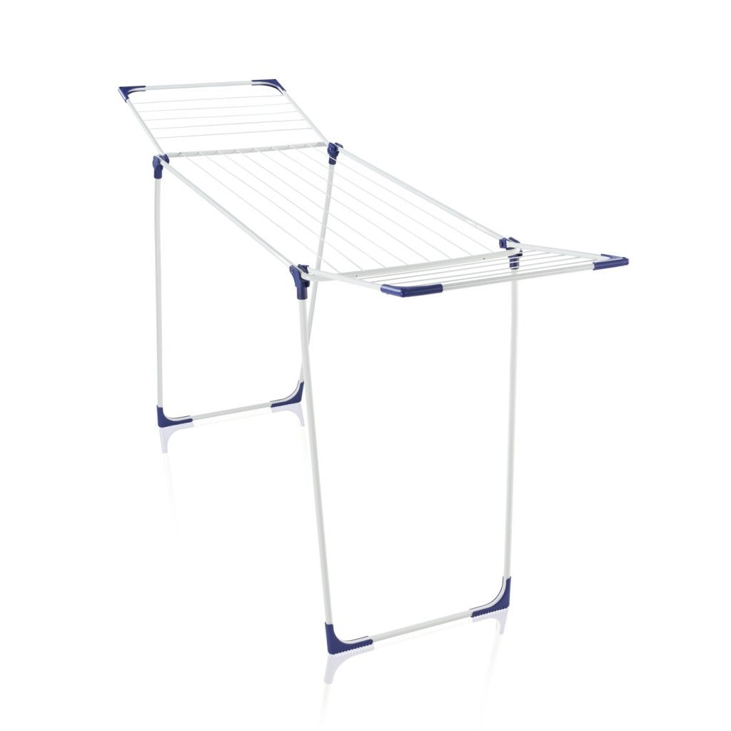 Leifheit 81621 classic 180 massief droogrek wit blauw