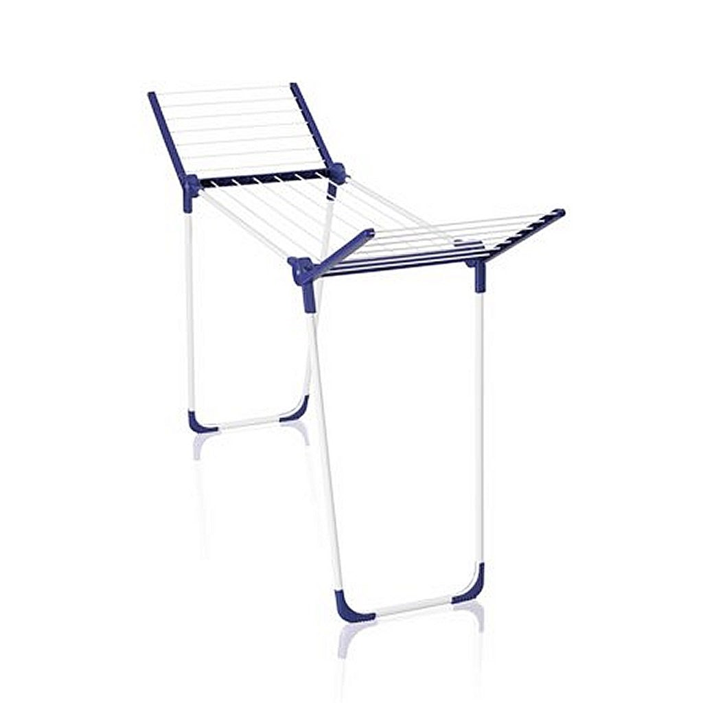 Leifheit 81720 pegasus 120 solide compact droogrek wit blauw