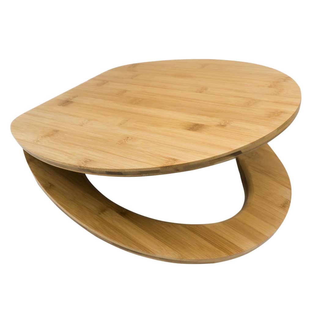 RIDDER RIDDER Toiletbril Tampa Softclose naturel bamboe