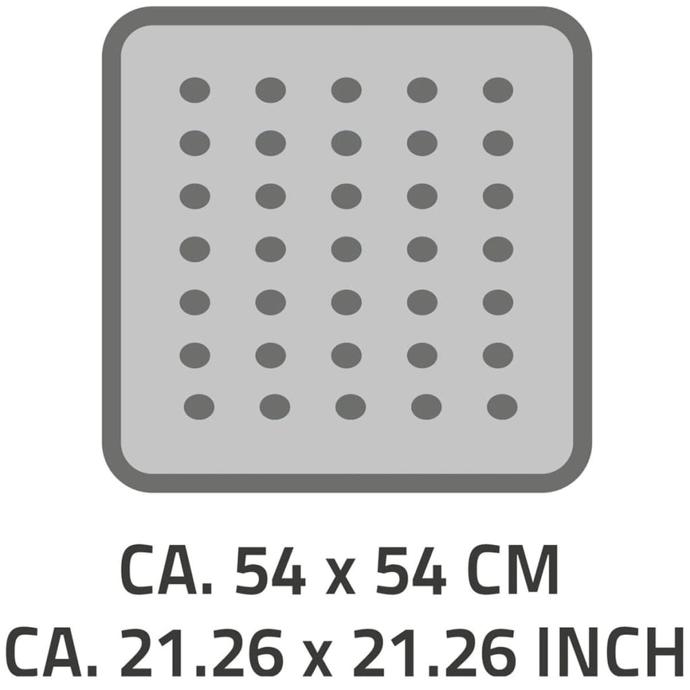Ridder douchemat antislip playa 54x54 cm wit 68401