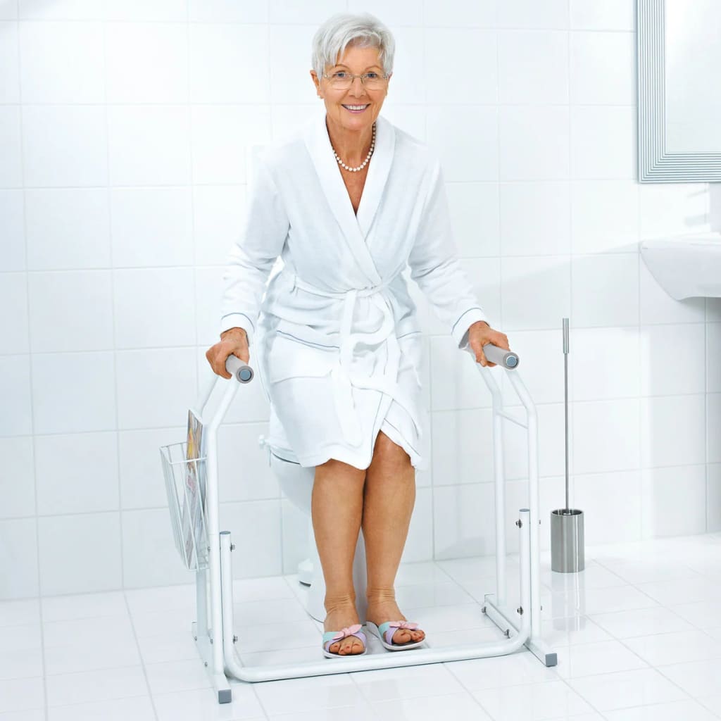 Ridder toiletgreep mobiel 150kg wit a0110101