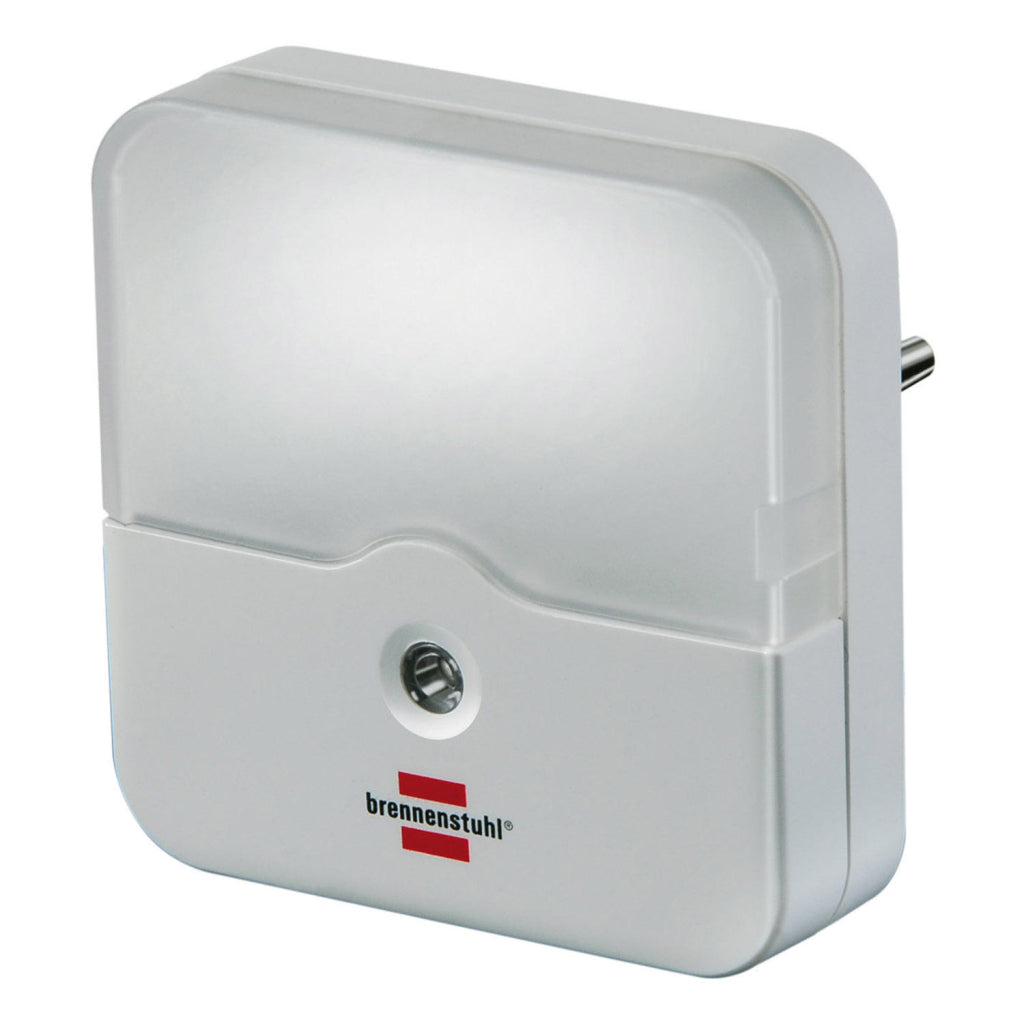 Brennenstuhl vierkant led-ori euml;ntatielicht nachtlicht met schemersensor wit