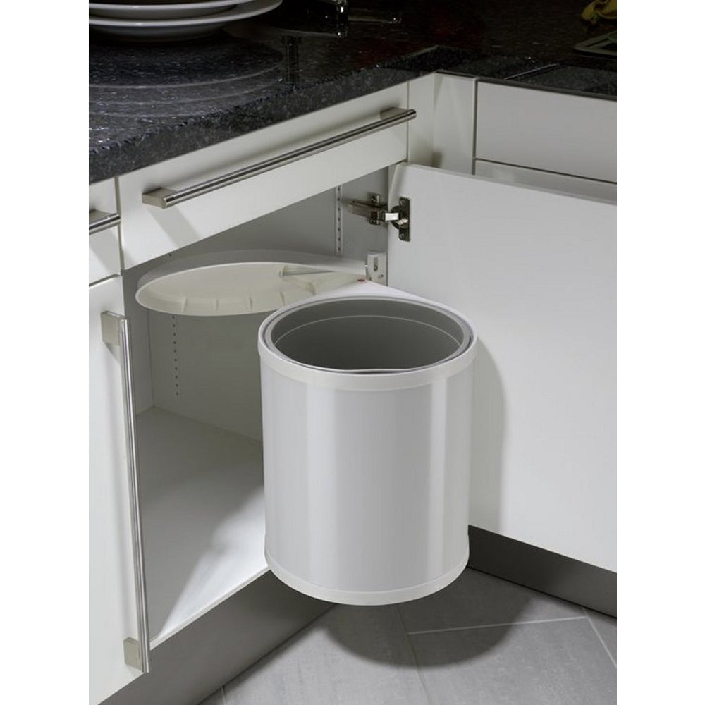 Hailo inbouw afvalemmer compactbox maat m 15 l wit 3555-001