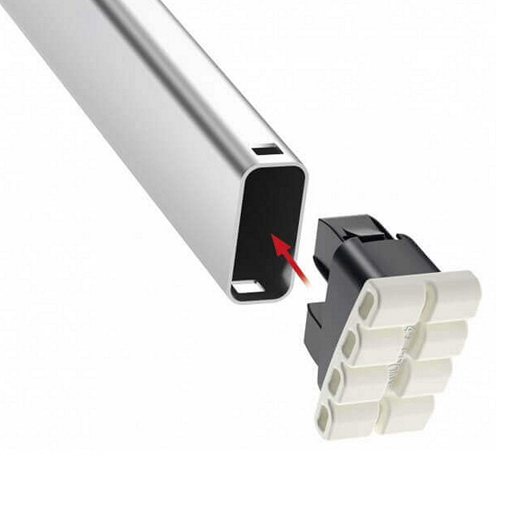 Hailo 9947-001 easyclix living l verwisselbare voet