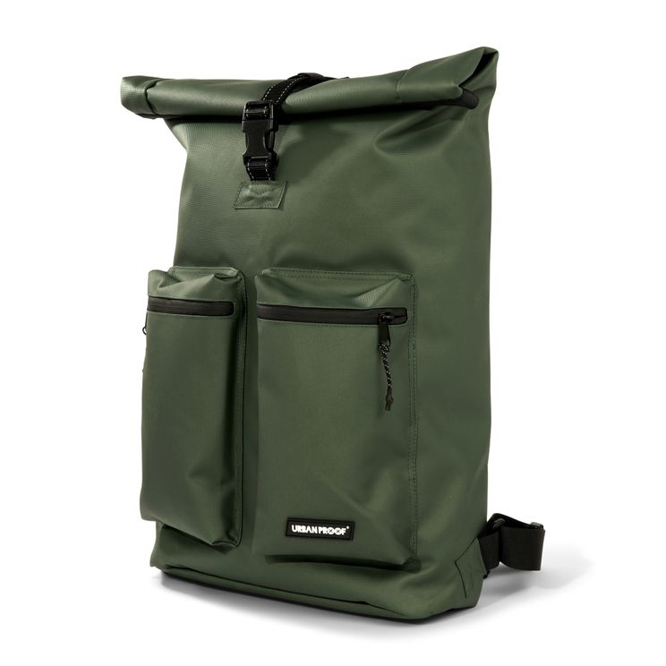 UrbanProof Urbanproof rolltop woon-werkfietstas 20l groen