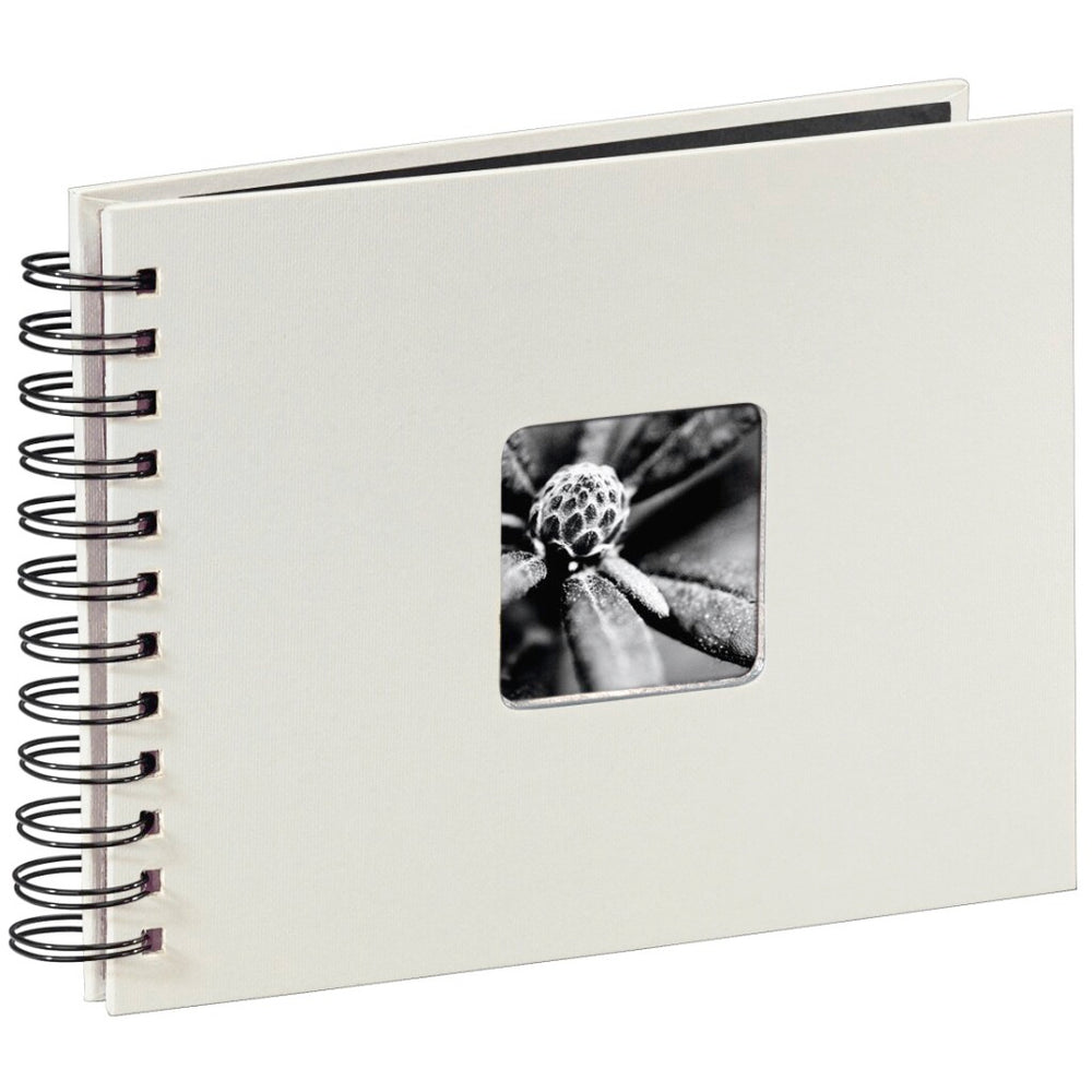 Hama spiraalalbum fine art, 24 x 17cm, 50 zwarte paginas