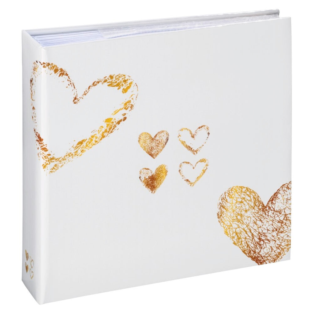 Hama memo-album lazise voor 200 foto #039;s van 10x15 cm goud