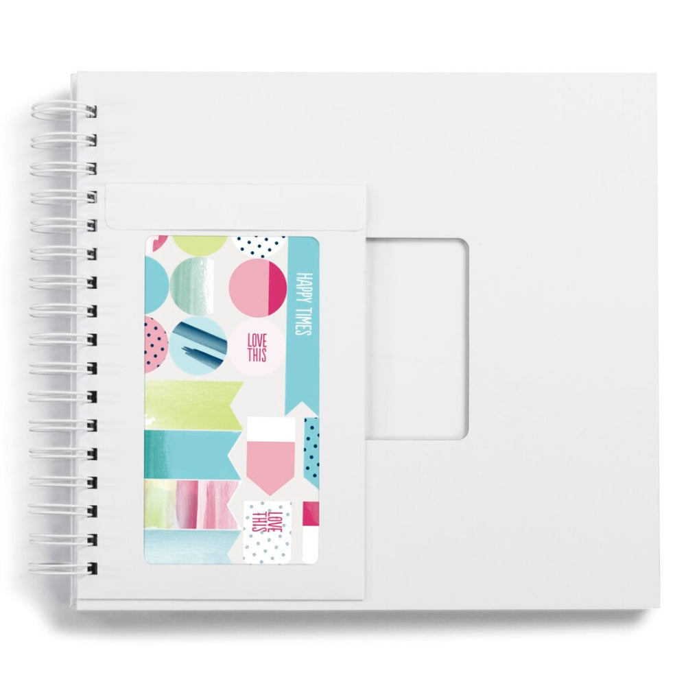 Hama creatieve set plakalbum 50 witte pagina #039;s wit