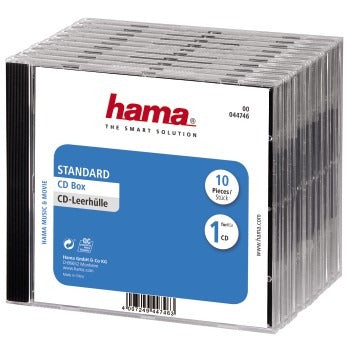 Hama cd box 10 pak verzegeld