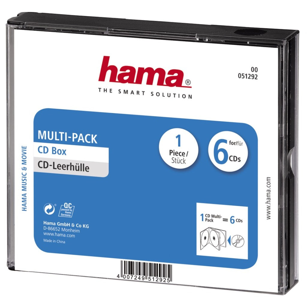 Hama cd multipack 6 cd's