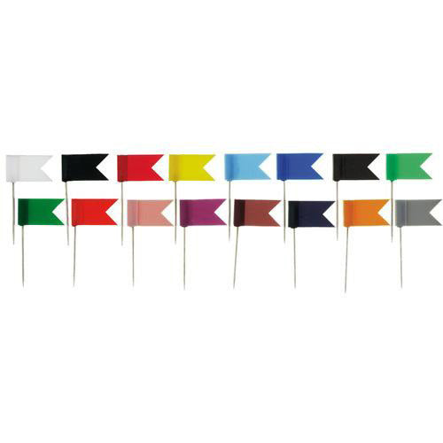 Alco al-726 markeervlaggetjes 20 stuks in doosje