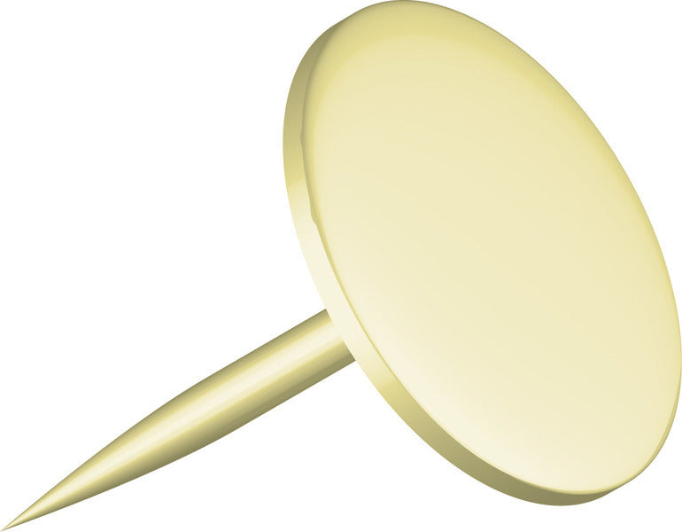 Alco al-133a punaises garandeert messing 120 stuks in doos