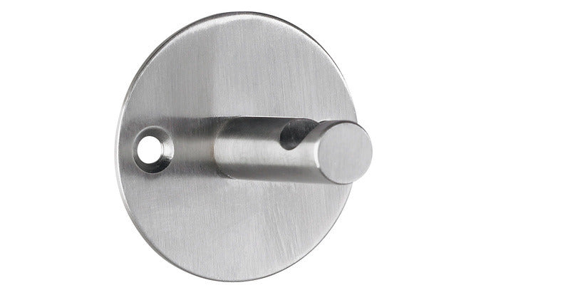 Alco al-2847 wandgarderobe zilver 1 haak incl. bevestigingsmateriaal