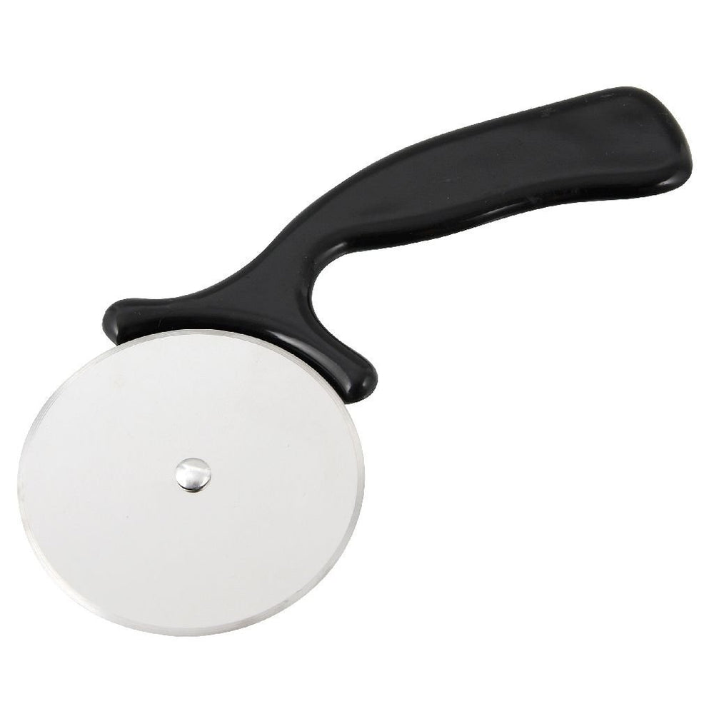 Fackelmann basic pizzasnijder 16 cm zwart pp rvs
