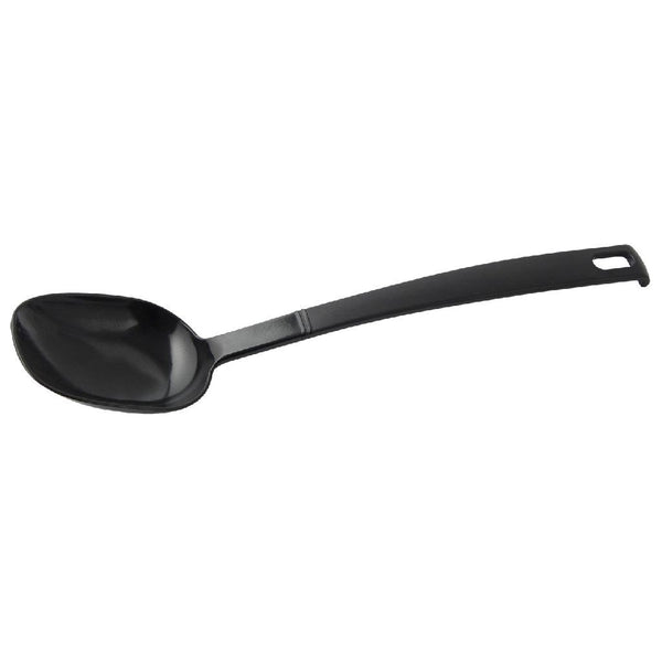 Fackelmann serveerlepel 30 cm zwart nylon