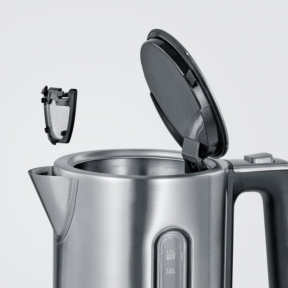 Severin wk3418 waterkoker 1,7l 3000w RVS zwart