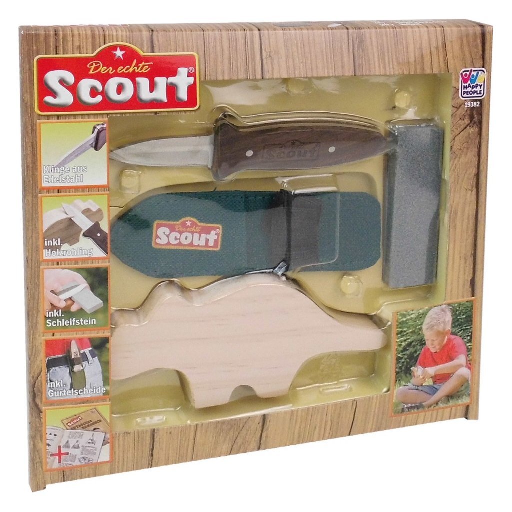 Happy people scout snijset