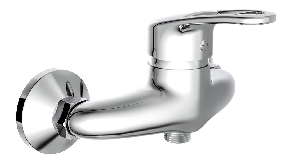 Ngk schutte batoni ééngreepsmeraan douche | chroom 35040