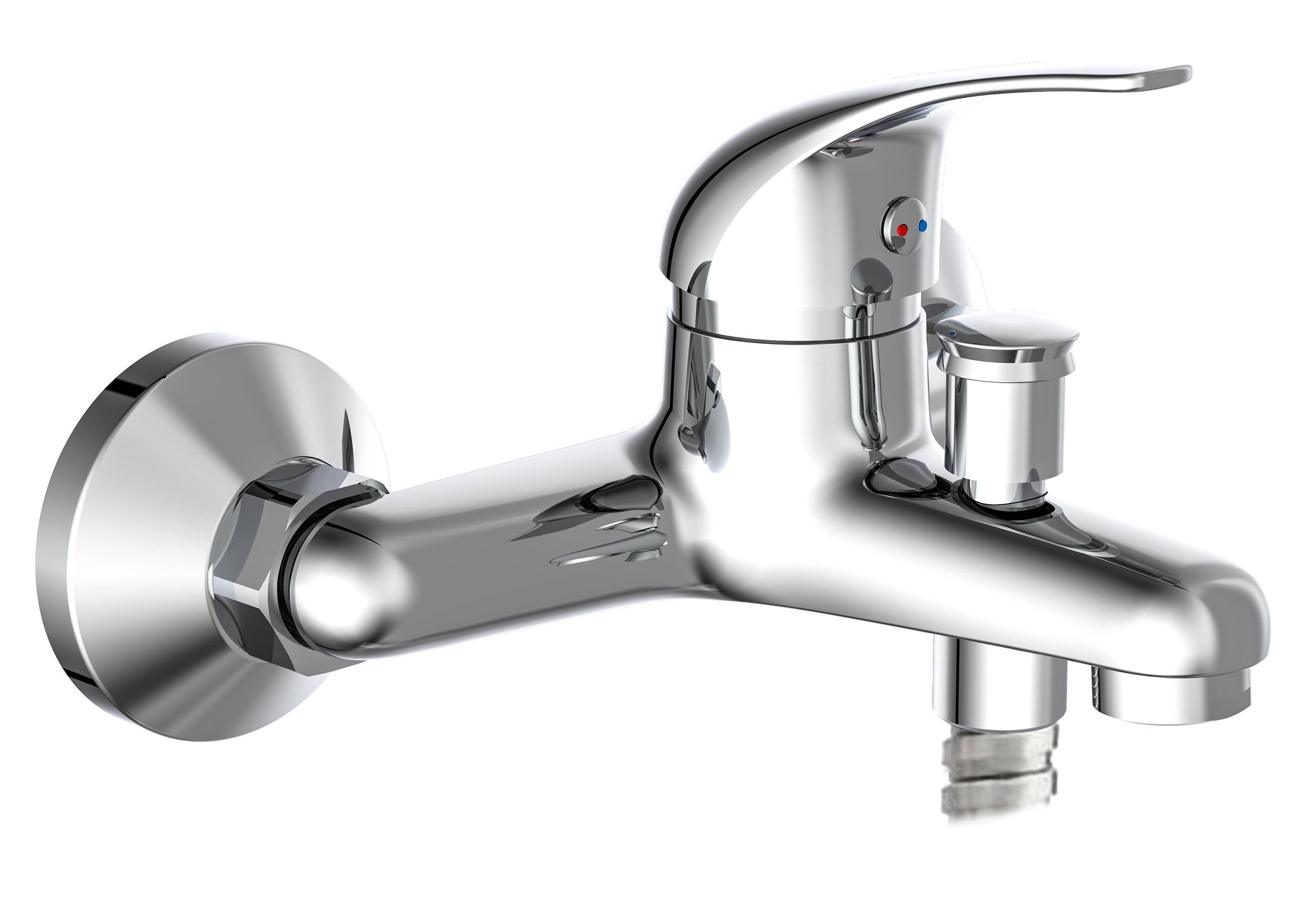 Ngk schutte athos plus ééngreepsmeraan bad | chroom 41300