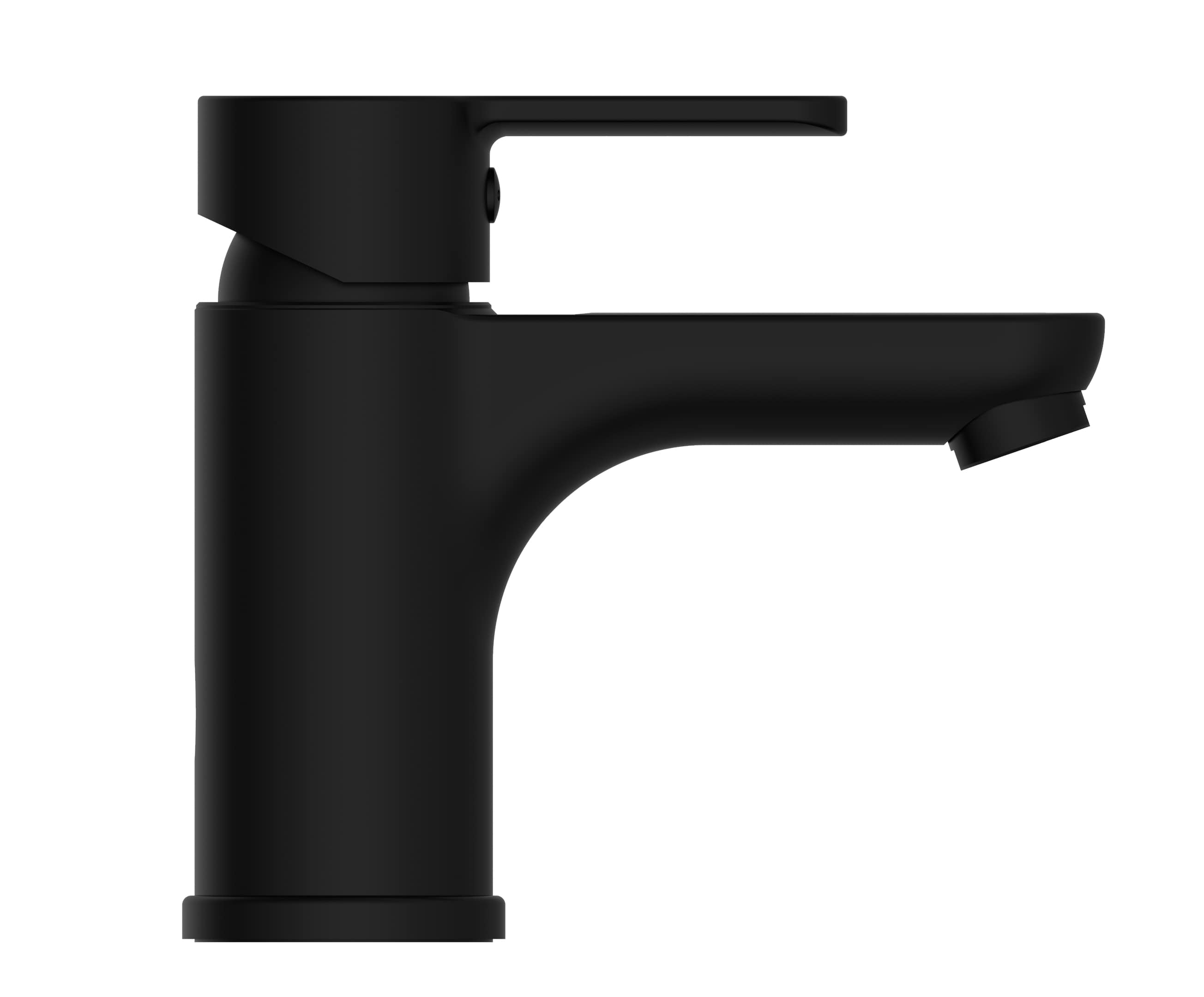 Ngk schutte denver ééngreepsmeraan wastafel| mat zwart - 44106