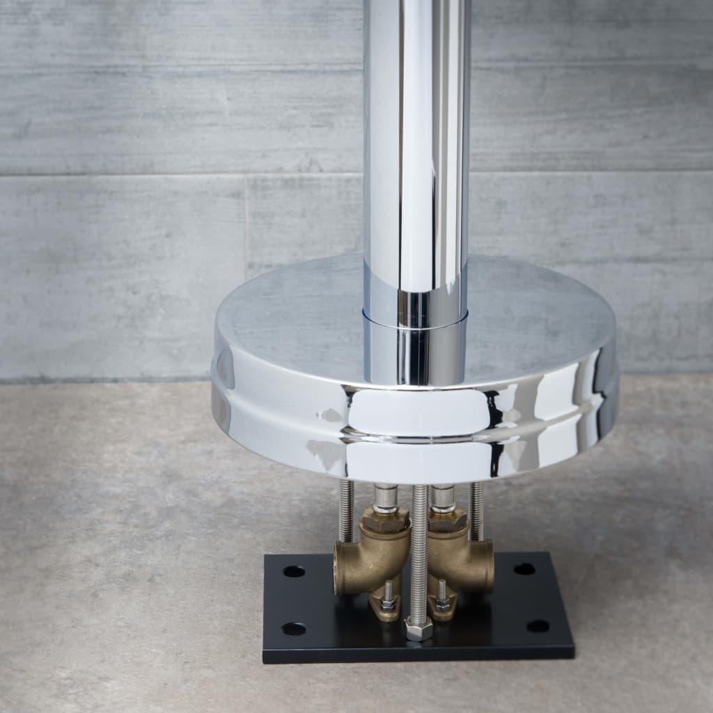 Schütte bad- douchemengkraan met doucheset cornwall chroomkleurig