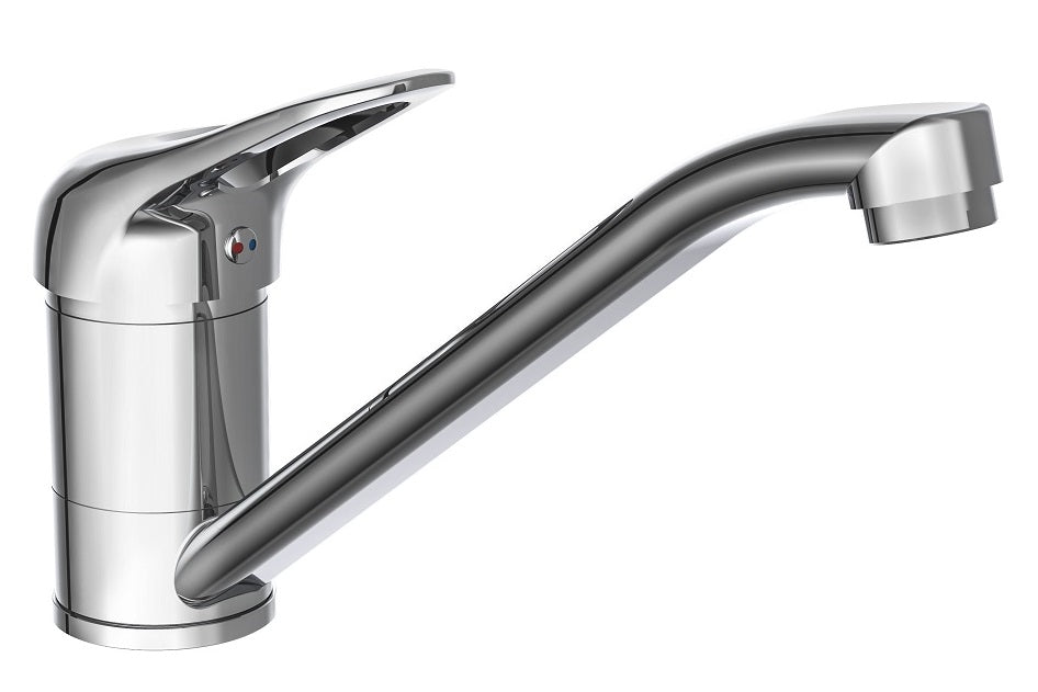 Ngk schutte porto ééngreepsmeraan keuken | chroom - 77450 77450