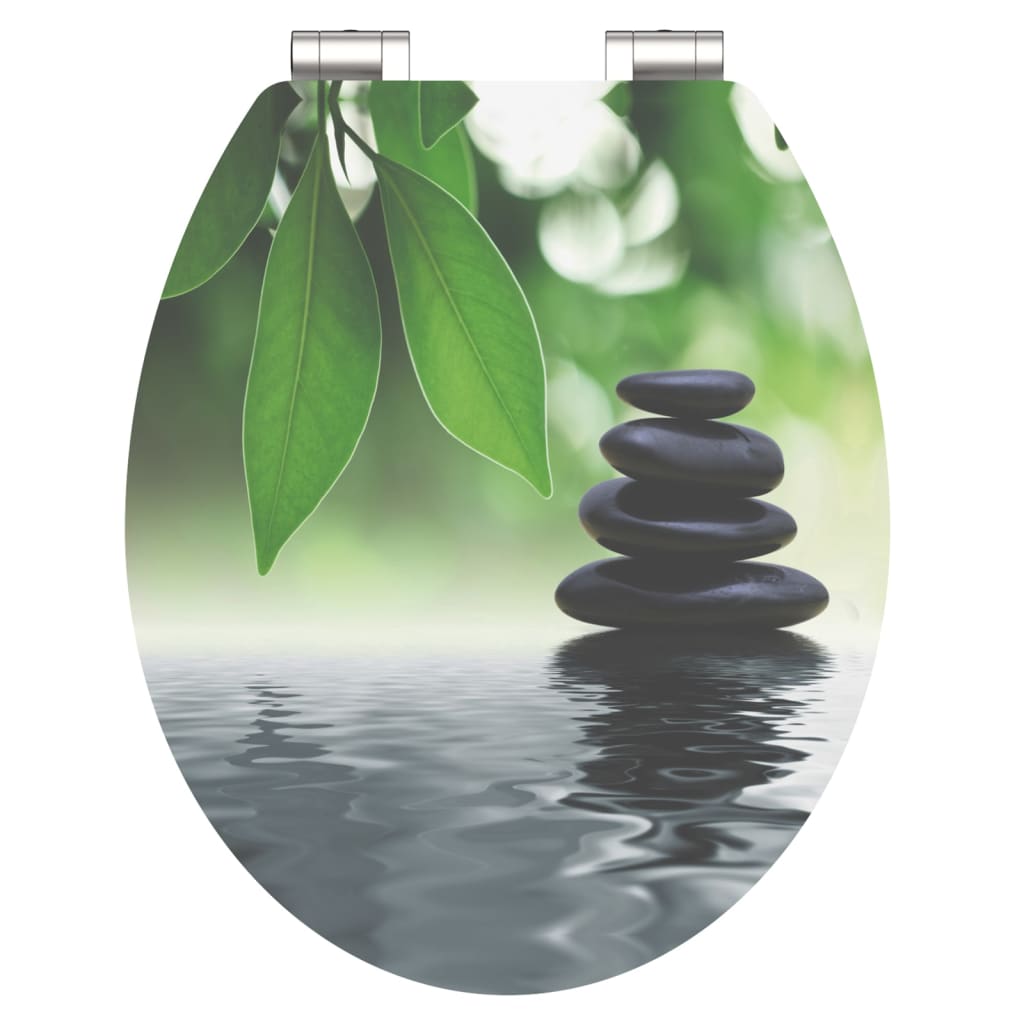 Schütte toiletbril met softclose oasis mdf hoogglans