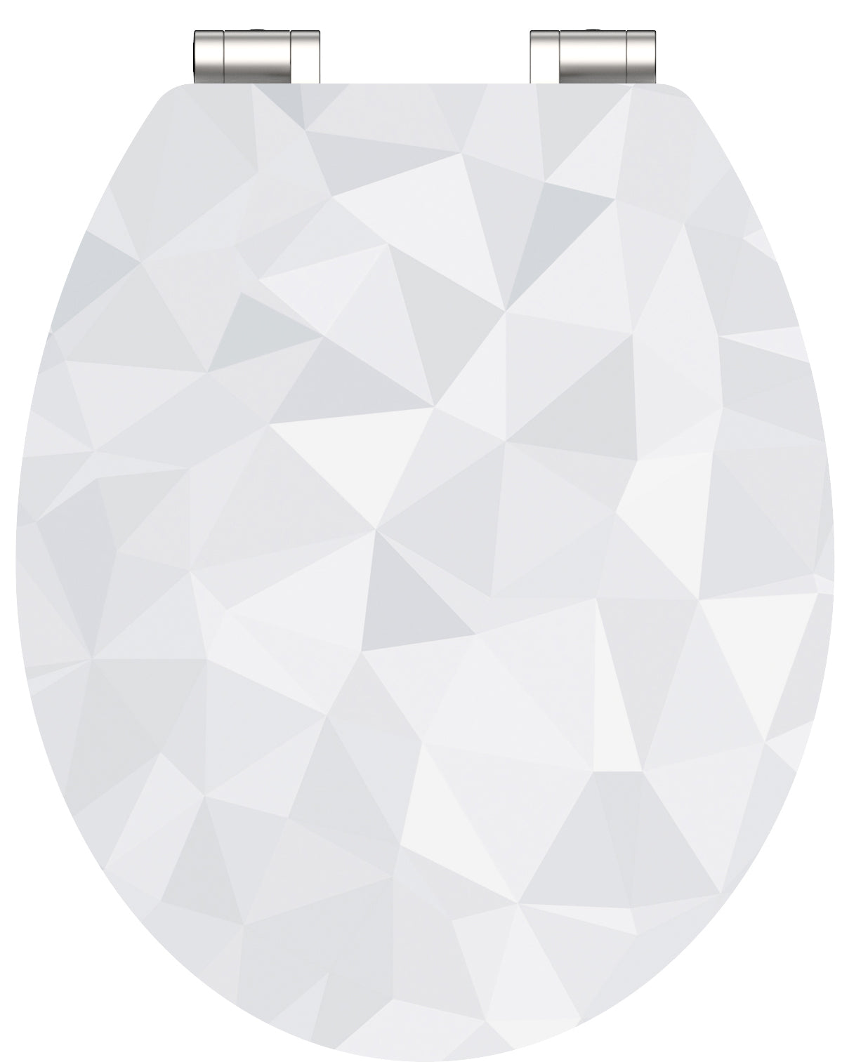 Schutte mdf high gloss wc-bril diamond met soft-close 80545