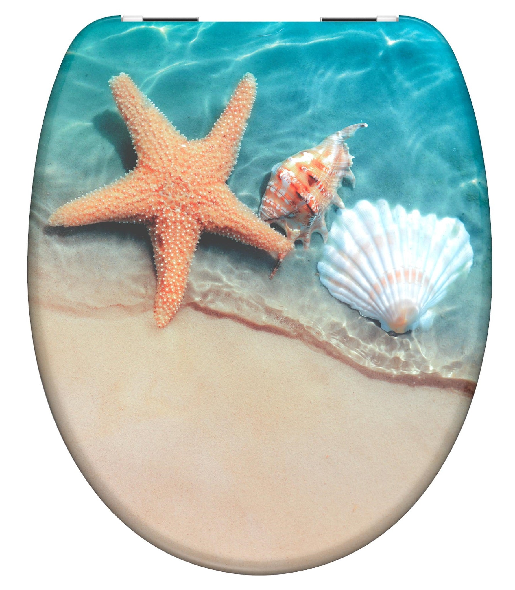 Schutte duroplast wc-bril beach met soft-close 82196