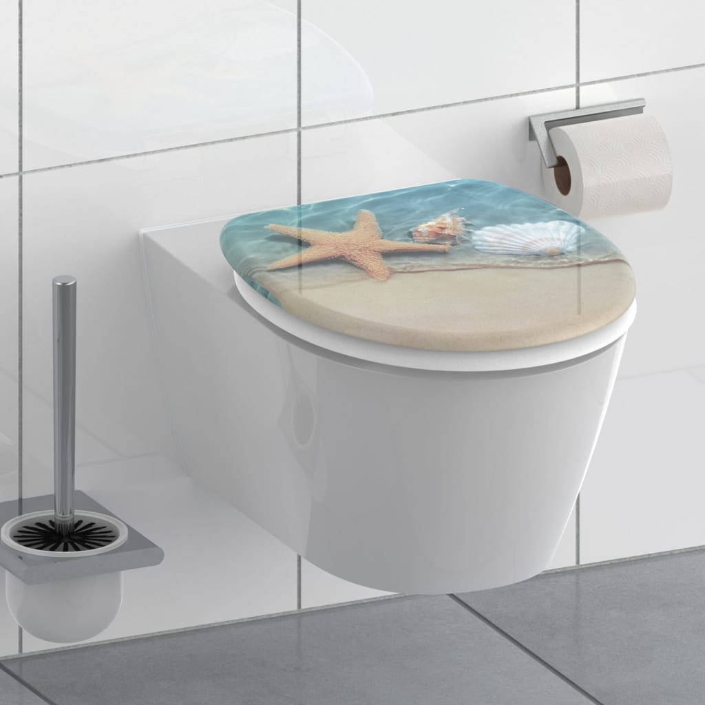 Schütte toiletbril met softclose strand