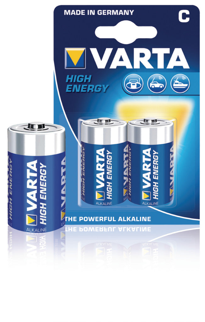 Varta 4914 2b batterij alkaline c lr14 1,5 v hoge energie 10 blisters
