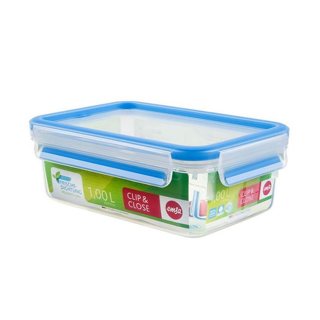 Emsa 508540 clipclose vershouddoos 1l blauw