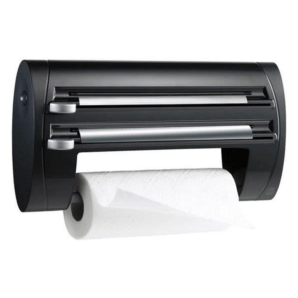 Emsa superline keukenrolhouder 3-delig zwart