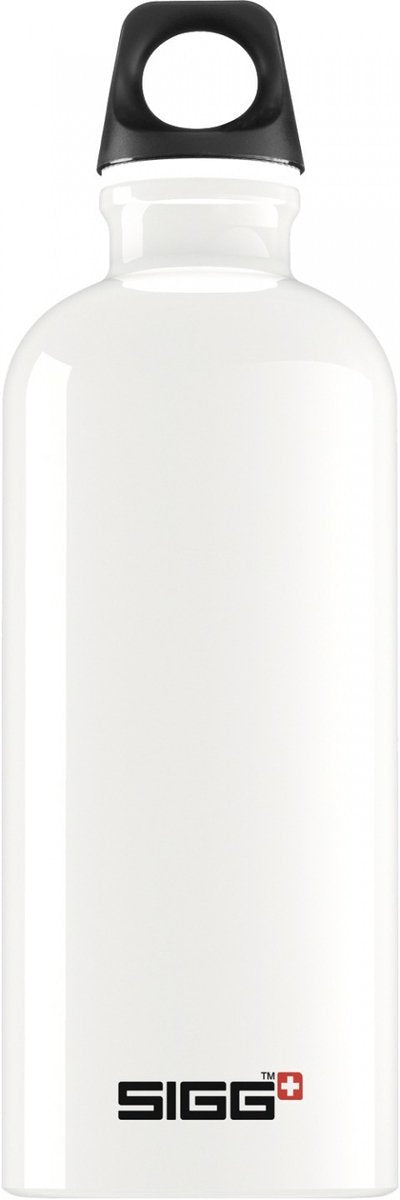 Sigg | traveller 0.6l white | aluminium drinkfles