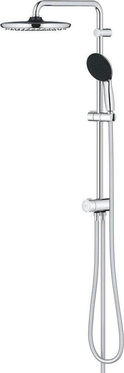 Grohe quickfix vitalio start 250 flex douchesysteem met omstelkraan voor wandmontage - chroom