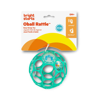 Oball rammelaar easy grip groen